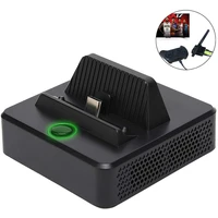 portable cooling heat dissipation type c tv dock base support video usb 3 0 hdmi compatible dock station for nintend switch host