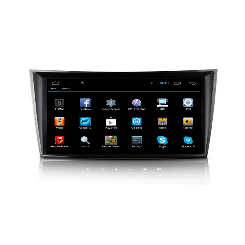YESSUN Android большой автомобильный dvd-плеер с экраном для BENZ E class W211 2002 ~ 2008 стерео
