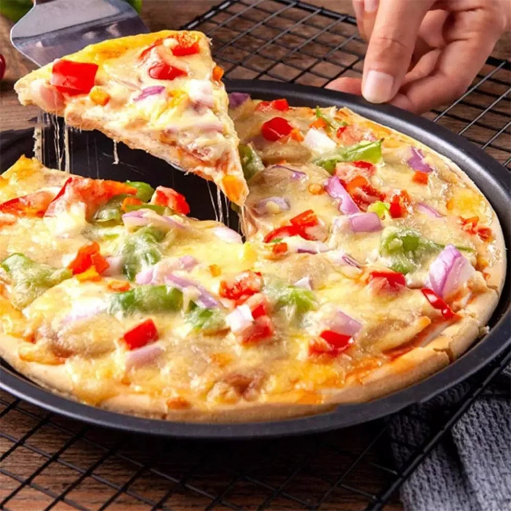 

13pcs 9 Inch Pizza Baking Pan Non-stick Bakeware Roller Pin Scraper Baking Cake Pan Pastry Baking Tools Kitchen Cooking Gadgets