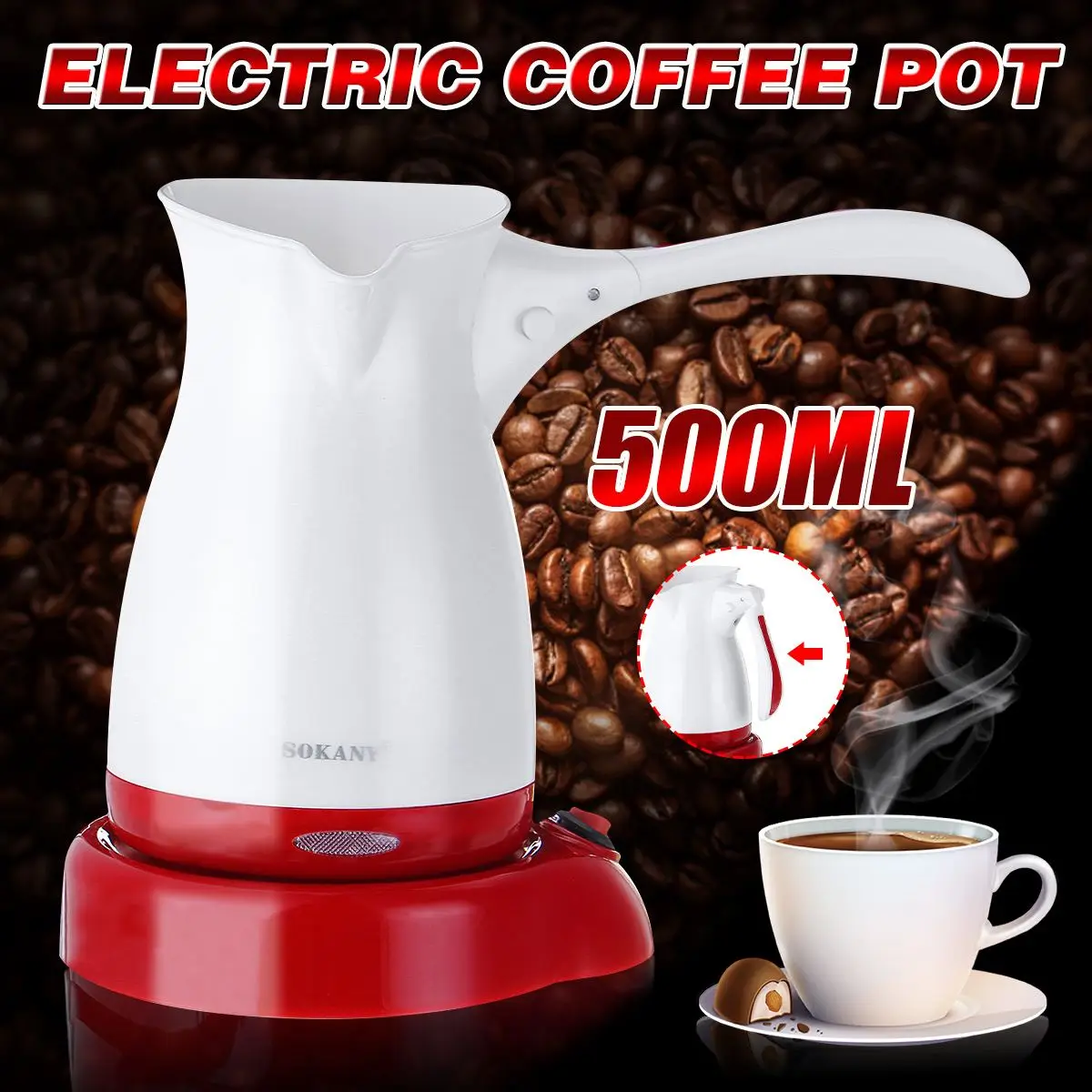 

220V 600W Кофе Эспрессо машина многофункциональная печь мокко горшок percolato Кофе горшок быстрый нагрев воды Кофе чай нагрева