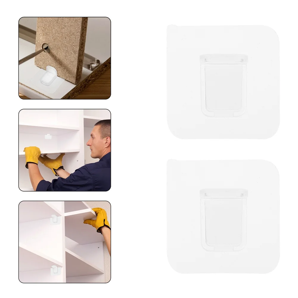 Клейкая полка для книжного шкафа 24 шт. | Строительство и ремонт