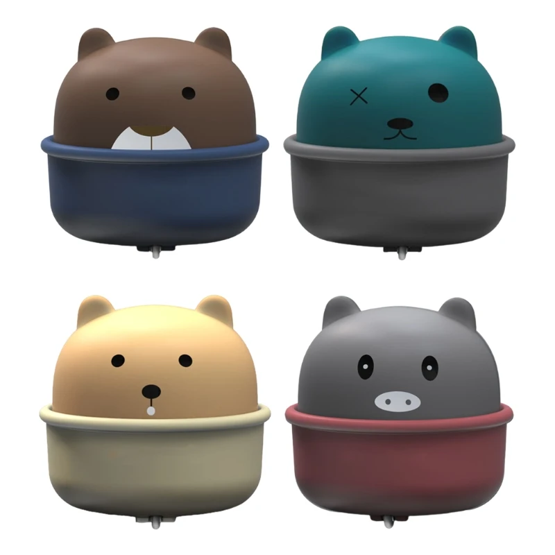 

Mini Engineering Car Toys Children's Cute Cup Pet Sliding Push Car Baby Toy Friction Powered Cars Push and Go Cars