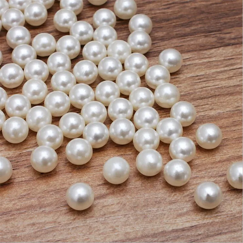 

SIXTY TOWFISH 100 г/лот штук ювелирные изделия аксессуары DIY ручной работы материалы непористой акрил имитация жемчуга бежевый