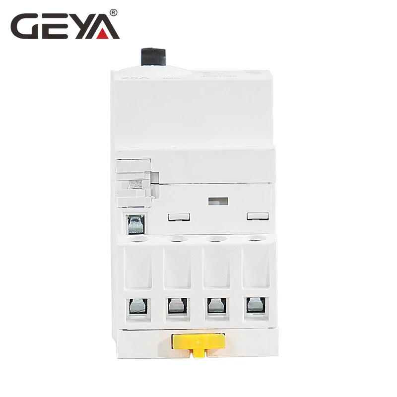 Бесплатная доставка ручной контактор GEYA 4P 40a 63a 2NO2NC или 4NO 220V Din rail бытовой