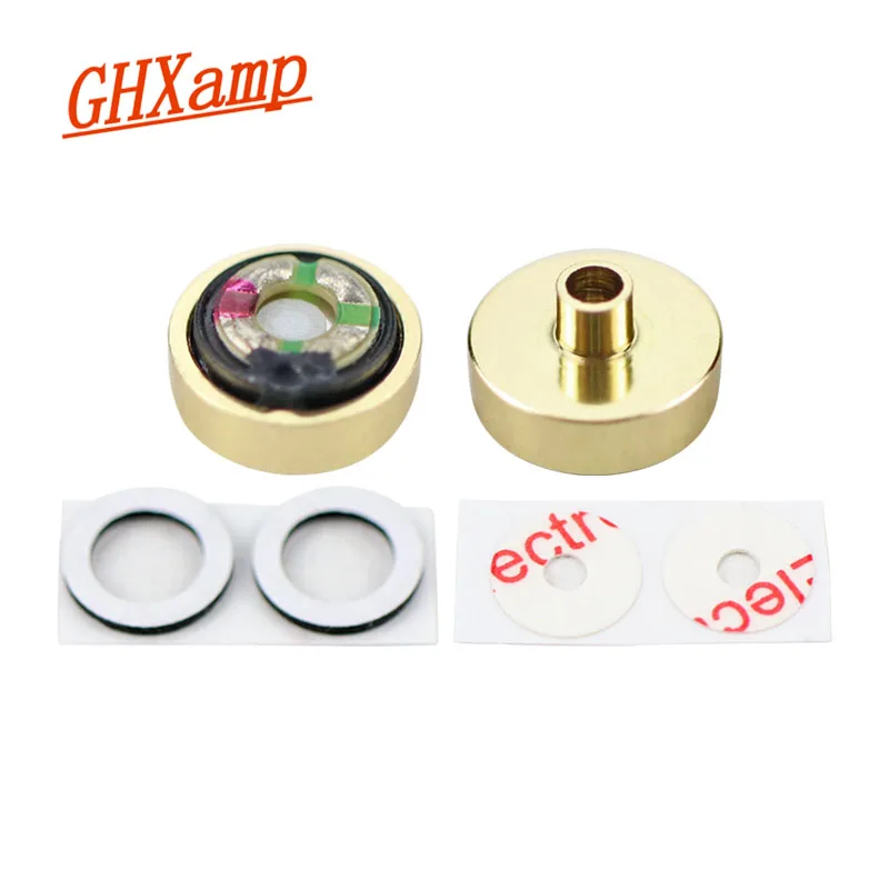 GHXAMP 10 мм телефон металлический выпуклый динамик наушники вкладыши аксессуары