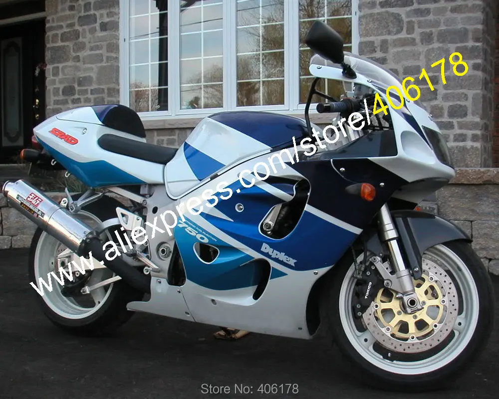Для Suzuki GSXR600 GSXR750 SRAD 96 97 98 99 00 GSX R600 R750 1996 1997 1998 1999 2000 из АБС пластика для мотоцикла