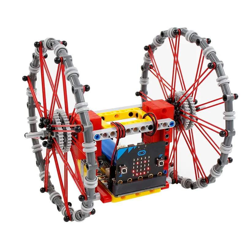 Yahboom Programmable Intelligent Micro: bit Building Block Balance Robot Car With APP Remote Control | Компьютеры и офис