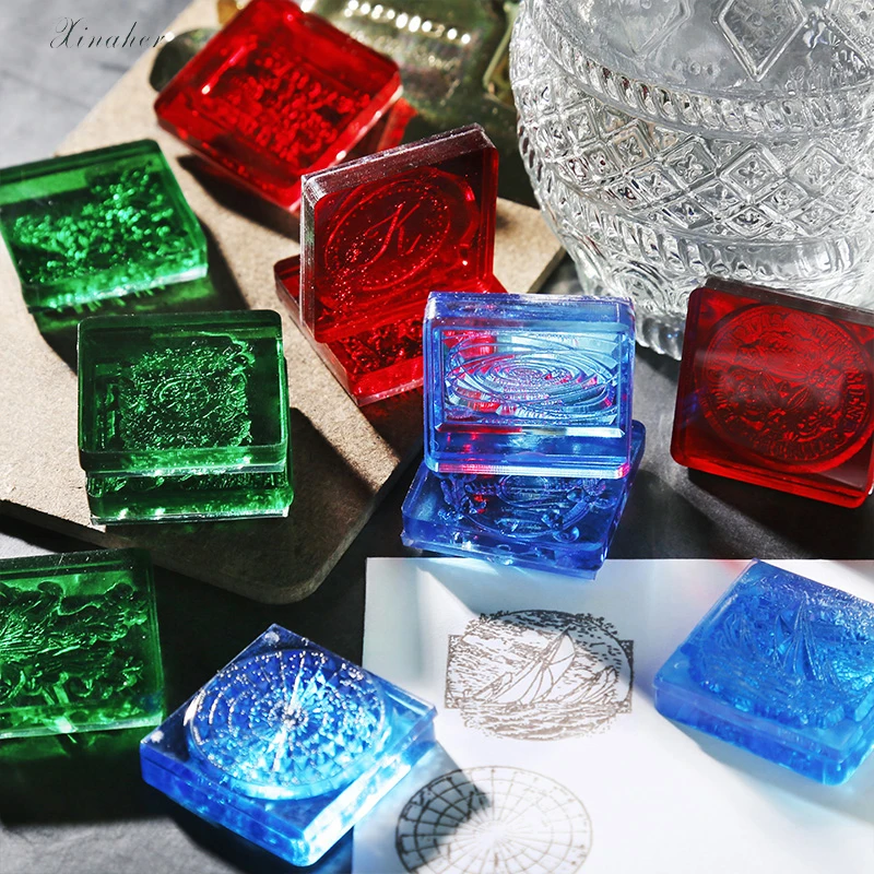 Винтажные дорожные мини штампы XINAHER в виде лилии растений звезд сделай сам