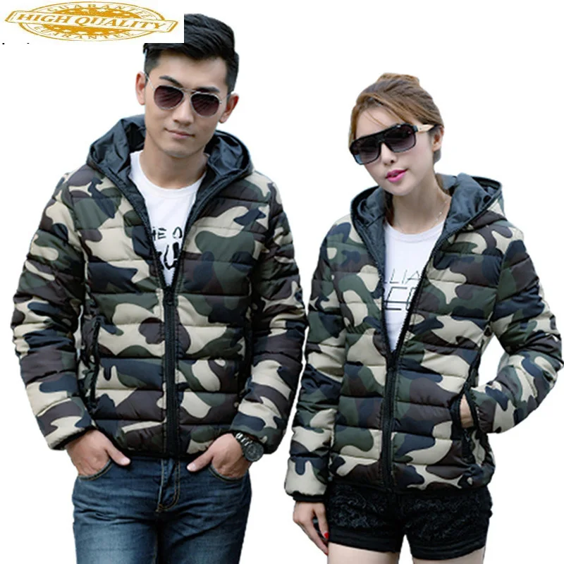 AYUNSUEWinter Lover Wdded куртка новая длинная толстая парка с капюшоном камуфляжным