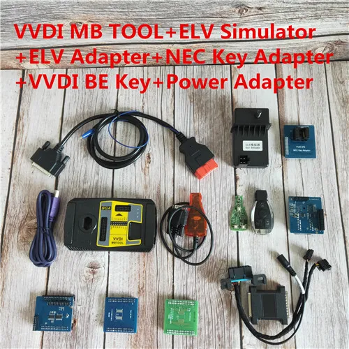 H Xhorse программатор VVDI MB TOOL V4.9.0 для ключа, включая функцию калькулятора BGA VVDI MB BGA инструмент Поддержка все основные потерял - Цвет: H