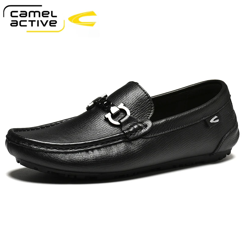 

Camel Active Men's Shoes Genuine Leather Business Casual Shoes Comfortable Lightweight Breathable Soft Cowhide shoes Male Shoes