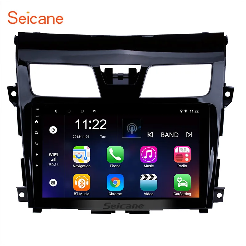 Seicane Android 10 0 ОЗУ 2 ГБ Автомобильный GPS Радио стерео для 2013 2016 2017 Nissan TEANA 9 дюймов