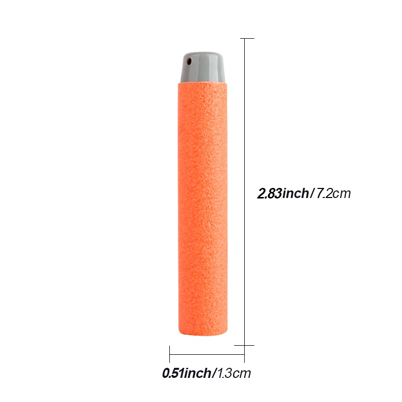 Пули мягкие полые для пистолета Nerf точные дополнительные патроны игрушка дартс