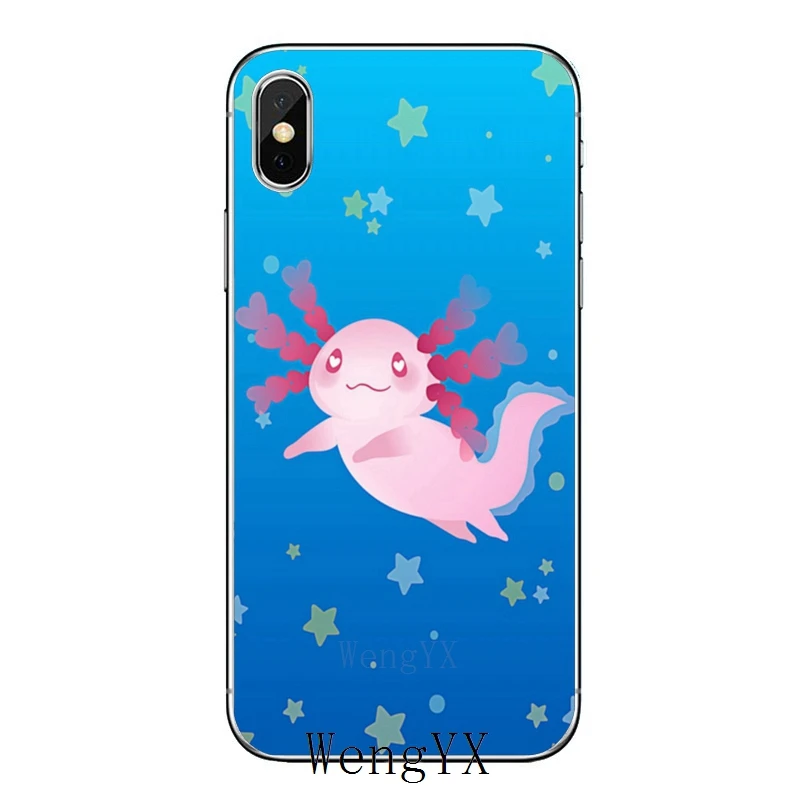 Милые очаровательные Axolotls для Samsung Galaxy A10 A30 A40 A50 A60 A70 A6s A8 A9s J4 J6 Prime Plus 2018 чехол |