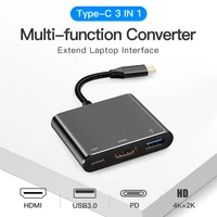 usb c adapter accessories household hdmi compatible usb 3 0 computer type c to 4k for nintendo switch laptop phone tablet