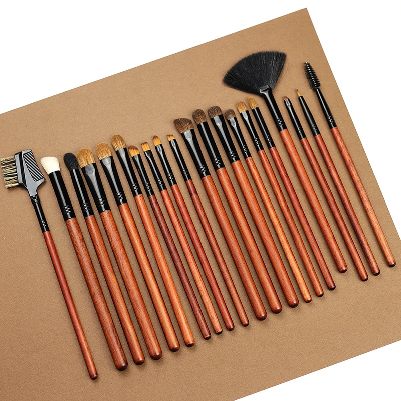 Профессиональная Кисть для растушевки теней из натурального козьего волоса