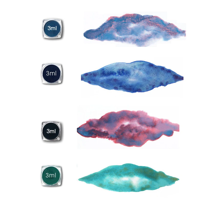 Супер видение 3 мл специальный многослойный цвет воды пигмент профессиональный