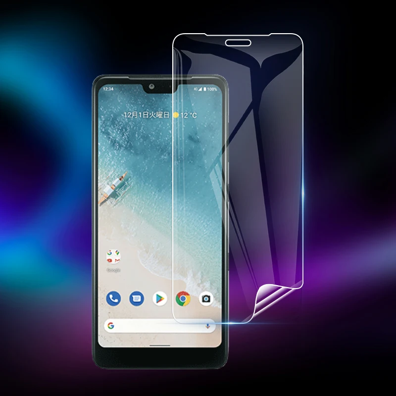 Прозрачная Гидрогелевая защитная пленка из ТПУ для Android One S8 OneS8 6 26 &quot(не