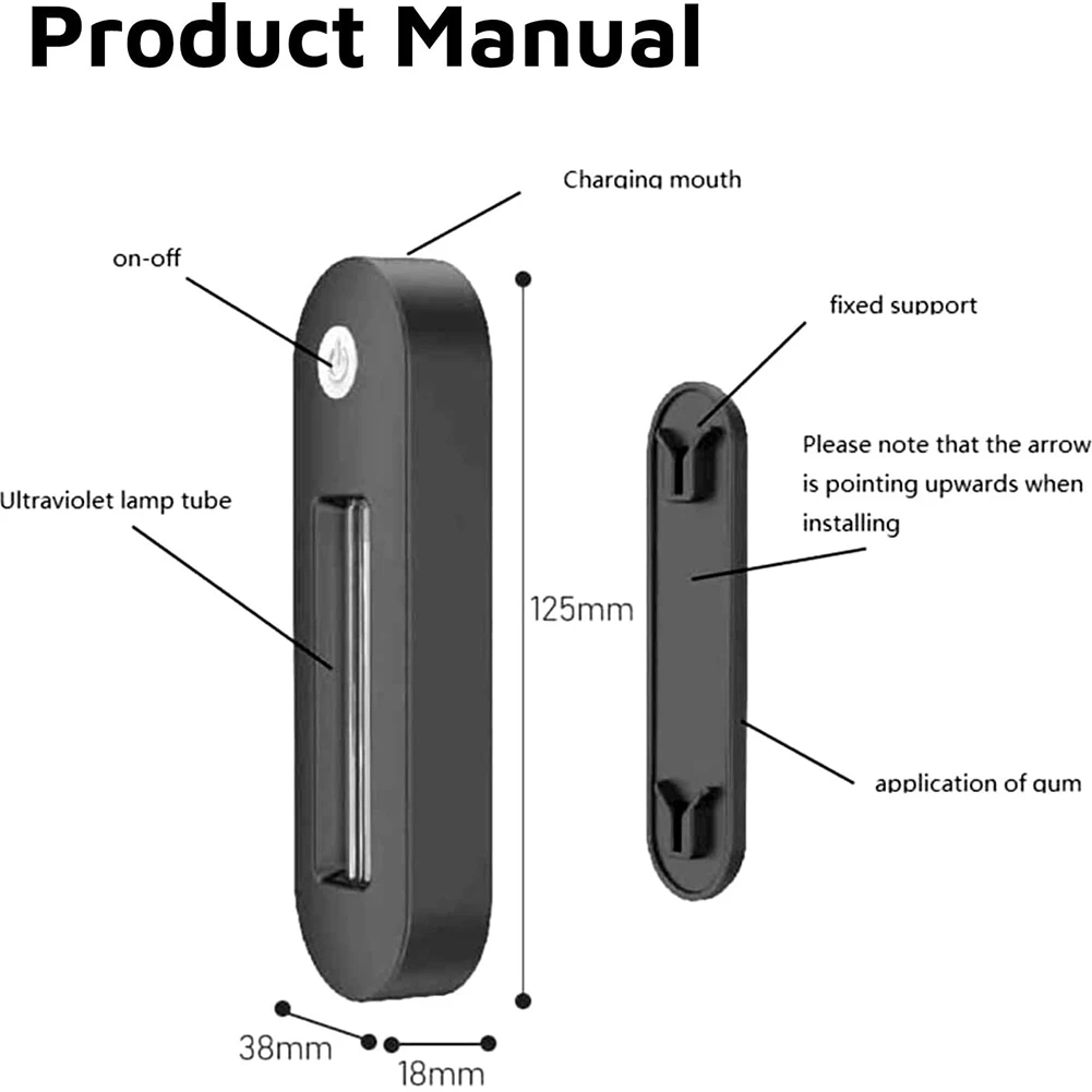 УФ Мини стерилизатор легкое перезаряжаемое дезинфицирующее средство для