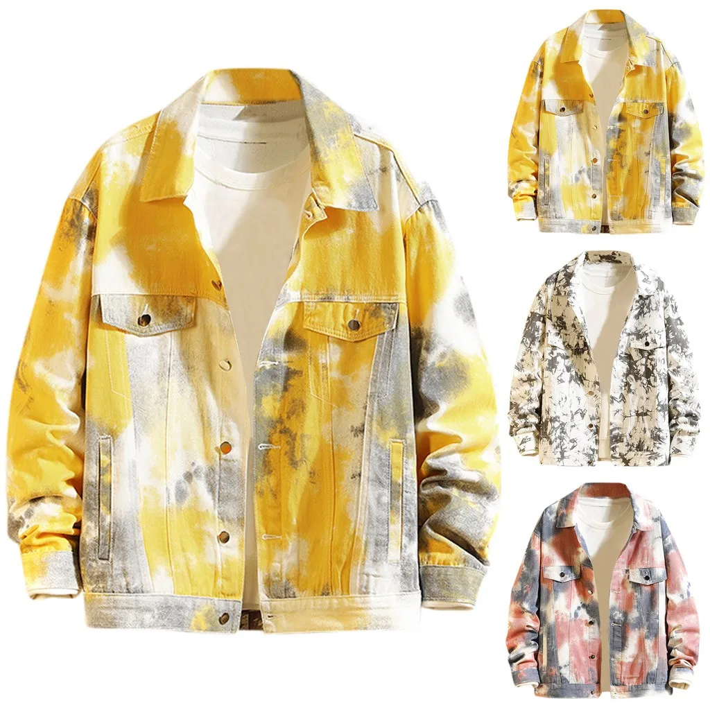 

SAGACE Plus Size 4XL Jacket Men Spring Autumn Jacket Long Sleeve Sweatshirt Outwear Turn-down Collar Jacket Coat Streetwear new