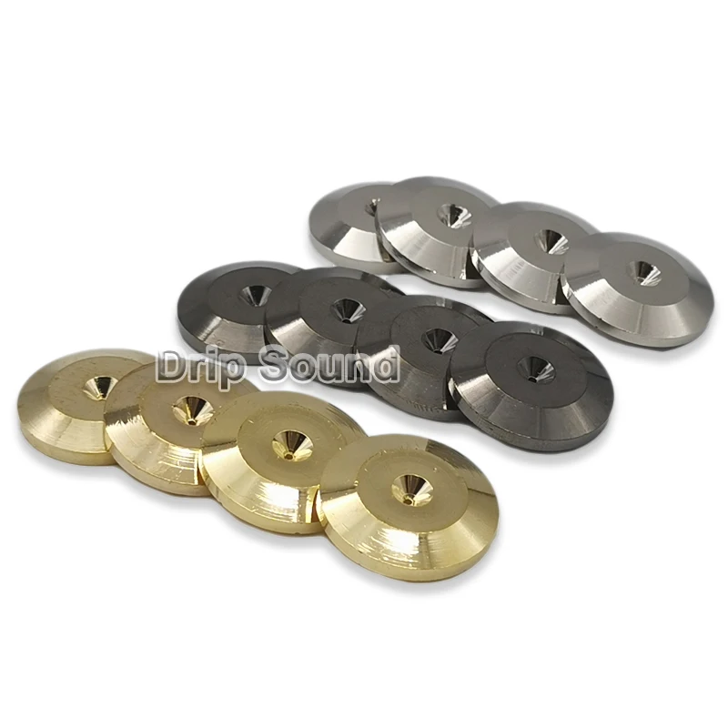 Медная изоляционная подставка для динамика 4 шт. 25 мм колонка с шипами напольная