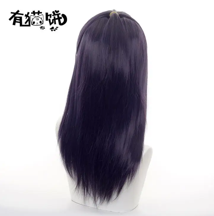 Косплей 58 см аниме ююютсу кайсен Иори утахим парик костюм темно-фиолетовые