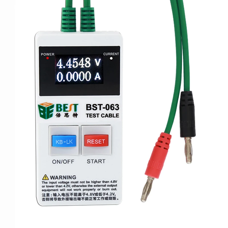 BST-063 мобильный телефон ремонт Специальный шнур питания Apple/Android Батарея для