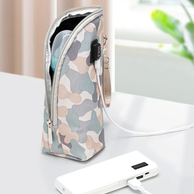 

Portable USB Baby Bottle Warmer Travel Milk Warmer Infant Feeding Bottle Heater