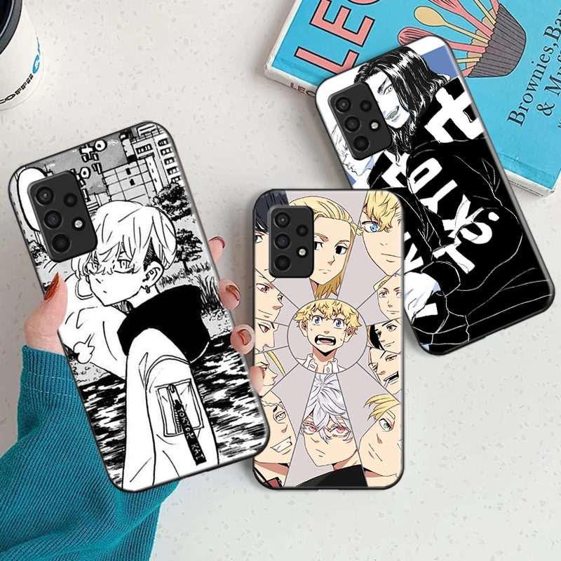 

Tokyo Revengers Avengers Phone Case For Samsung Galaxy A52 A72 S8 S8 Plus S9 S9 Plus S10 Lite manjiro sano Funda Coque Soft TPU