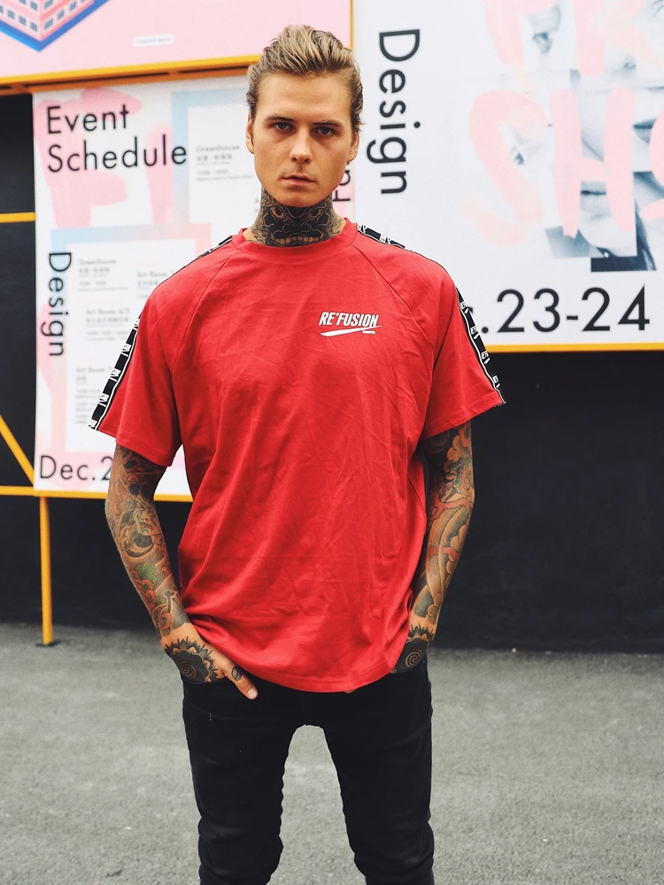 

Streetwear Women T-Shirt Short Sleeve Patchwork Cool Fashion HipHop Oversized Loose Cotton Tops Tee Female Shirts Dropshipping