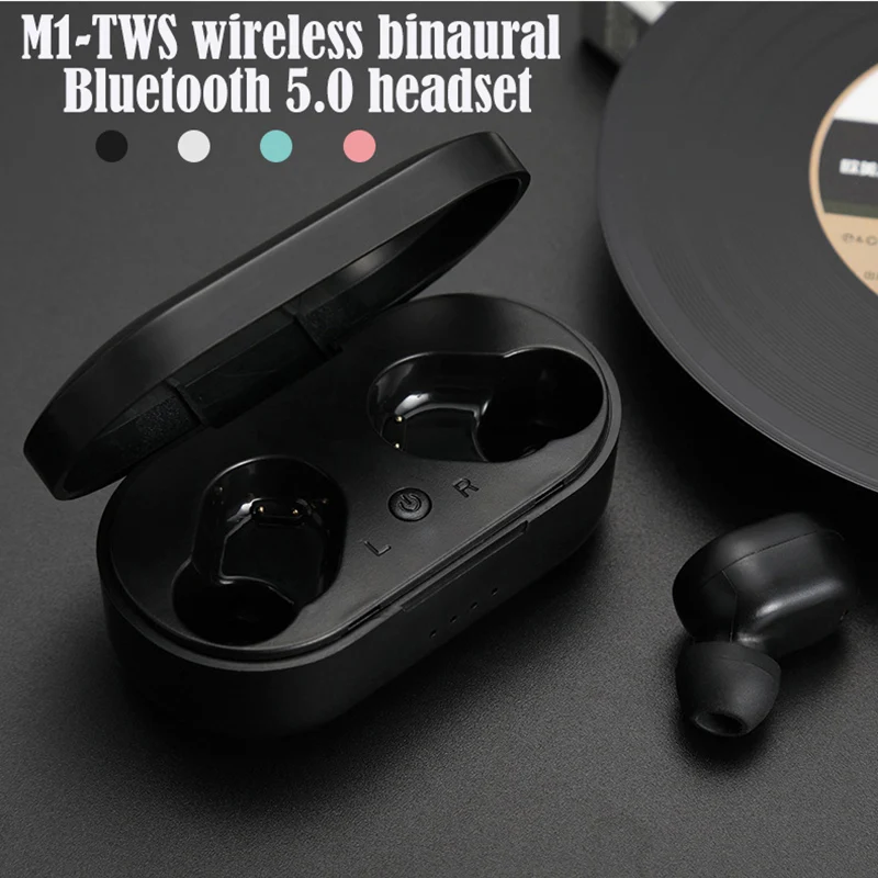 Wireless Headphones Bluetooth 5.0 Earphone Headset HIFI Mini Sports Running for iOS Android | Электроника
