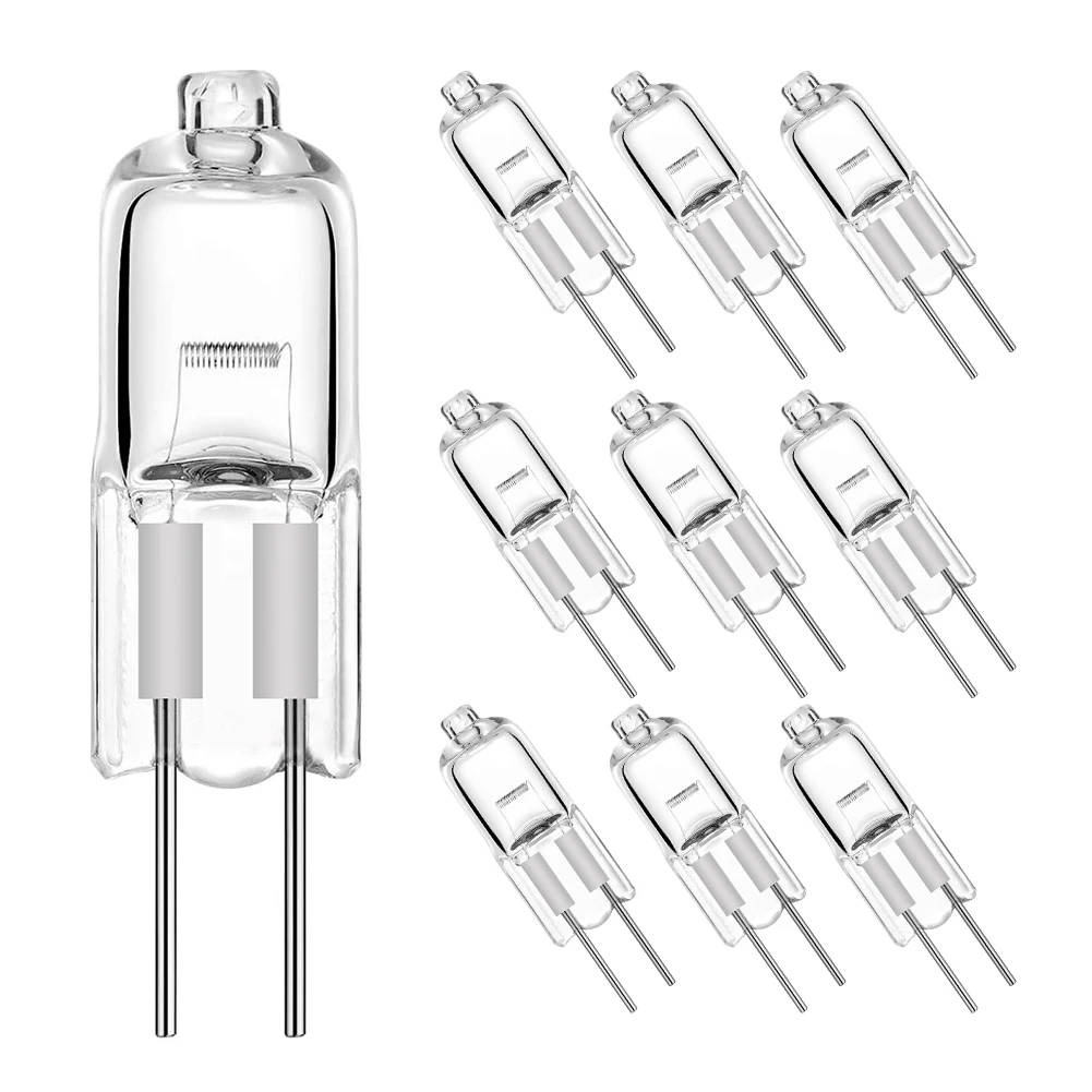 

10pcs 12V 10W 20W 35W 50w LED Bulbs G4 Halogen Lamp LED Light Warm White 2900K Halogen Led Lamp Halogen Bulb G4 Lampholder