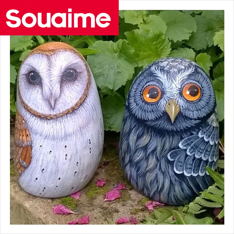 Полный квадратный/круглый бриллиант 5D DIY Алмазная картина Сова искусство вышивка