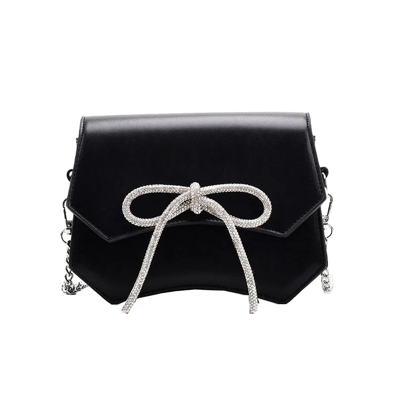 

In Spring 2021, The New PU Women's Bags and Small Bags Are Women's Slung Summer Fashion Bow Bags Crossbody Bags for Women