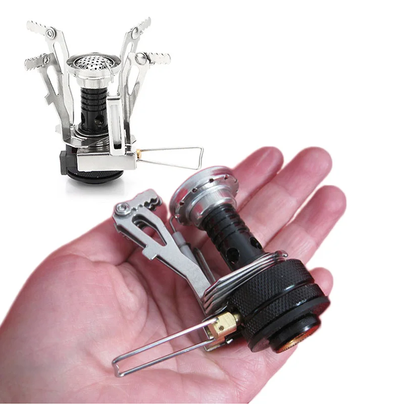 2020 мини походные плиты складная уличная газовая плита портативная печь для