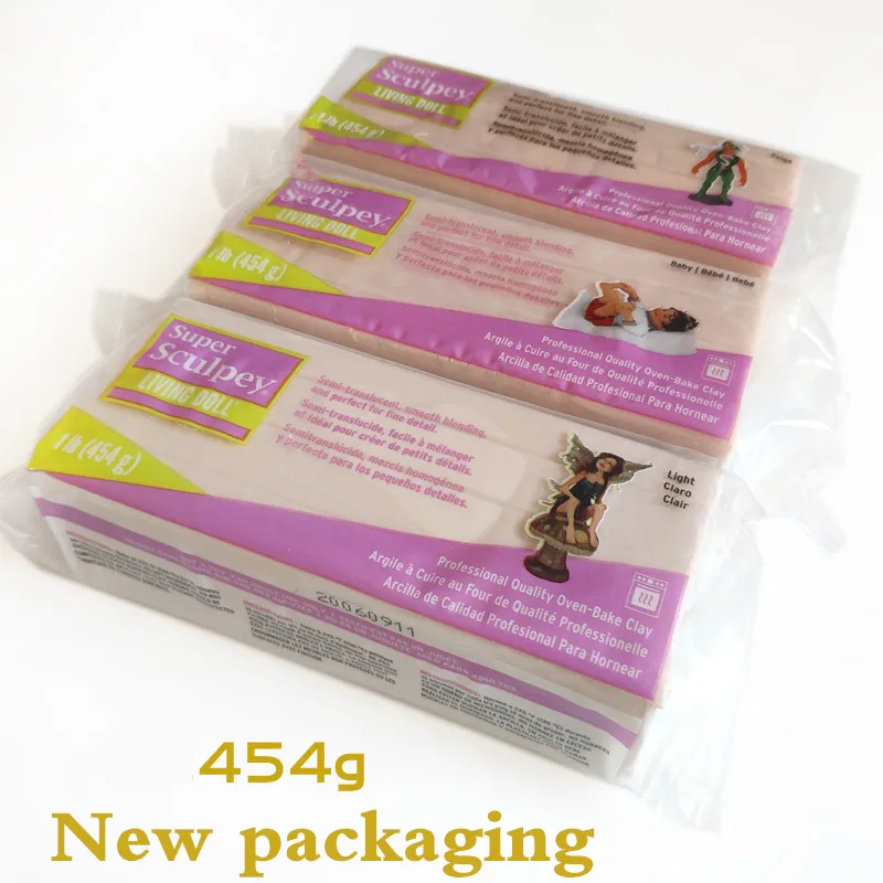

454g High-quality Doll Special Skin Color Mud Color Clay Ceramic Clay Polymer Clay DIY Handmade