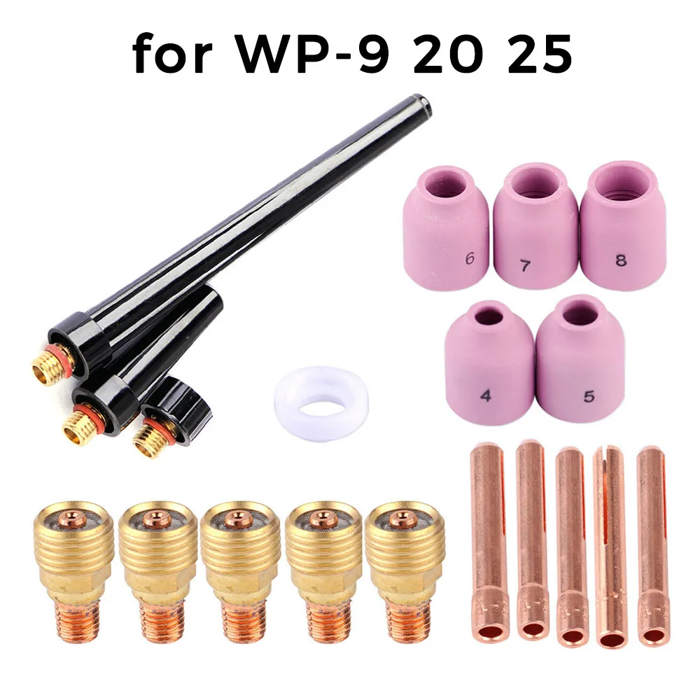 

PTW-25 TIG Welding Torch Parts WP-20/25 Argon Arc Welding Gun For Miller Diamondback