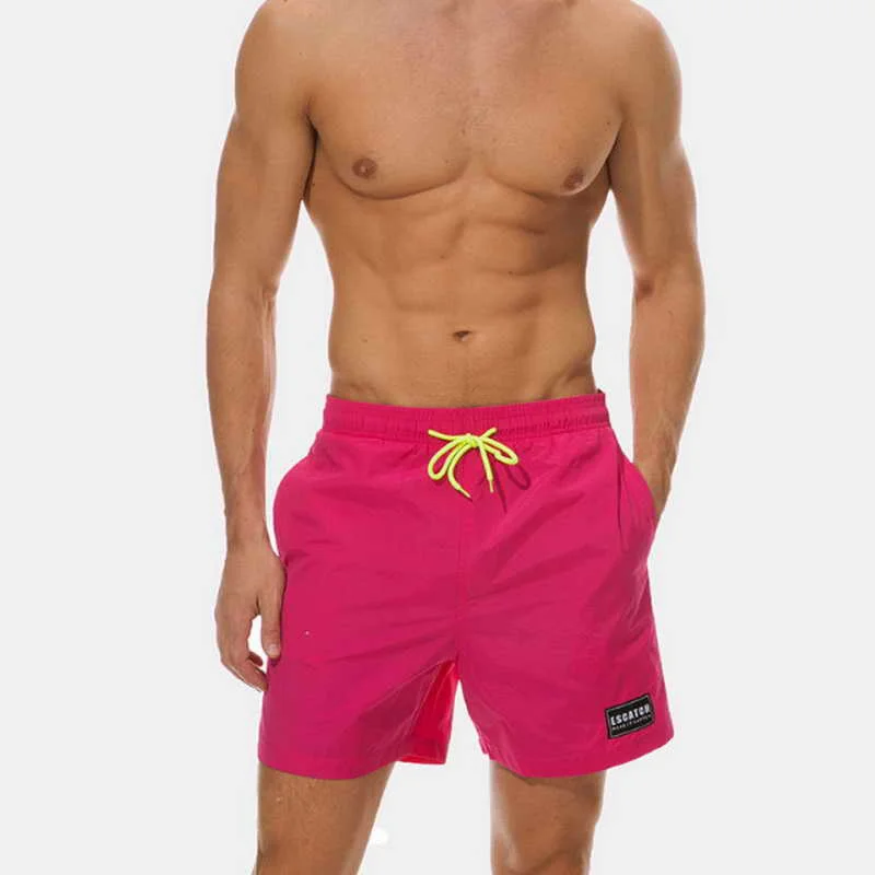 Best Selling Multiple Color Men Lake Blue Swim Surf Blank Board Shorts Casual Breathable Pockets Swimwear Without Logo | Спорт и
