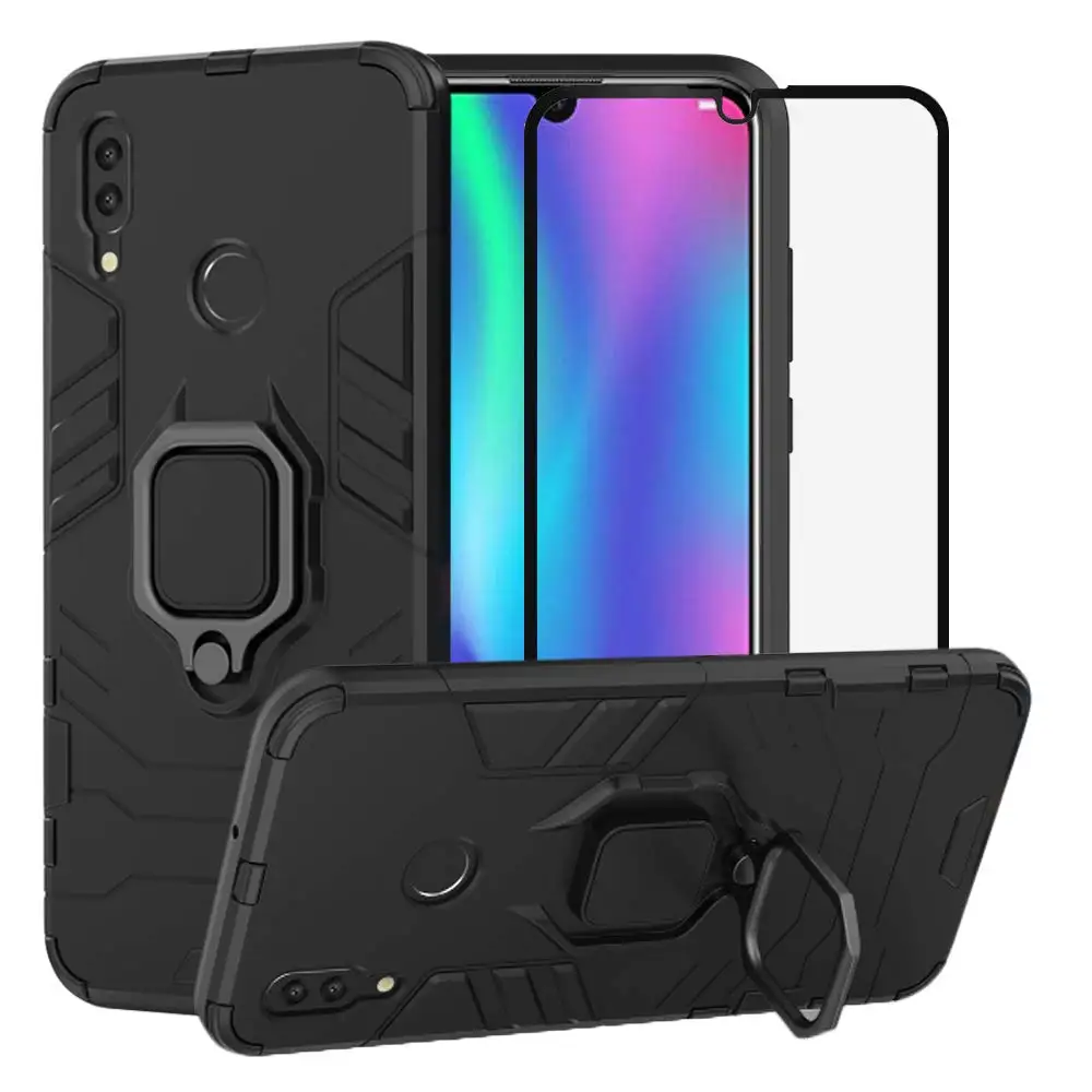 Чехол подставка для Huawei Honor 20 10 Pro Lite View V10 V20 8X P Smart Plus Z 2019 Nova 5i 4 3 3i кольцевой
