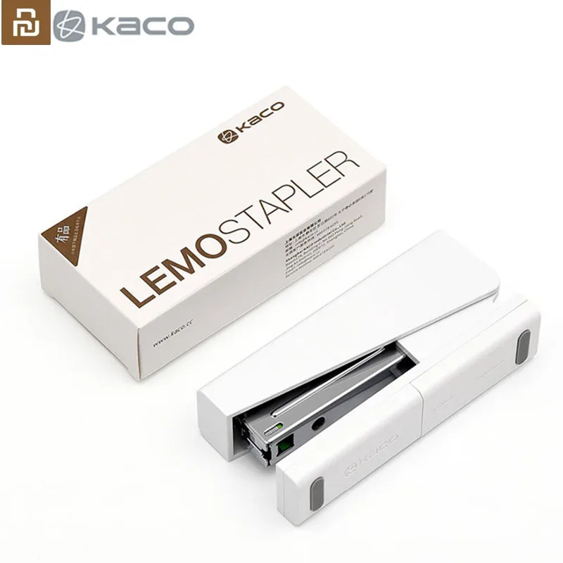 Популярный степлер Youpin Kaco LEMO с 24/6 100 шт. скоб машина для канцелярских