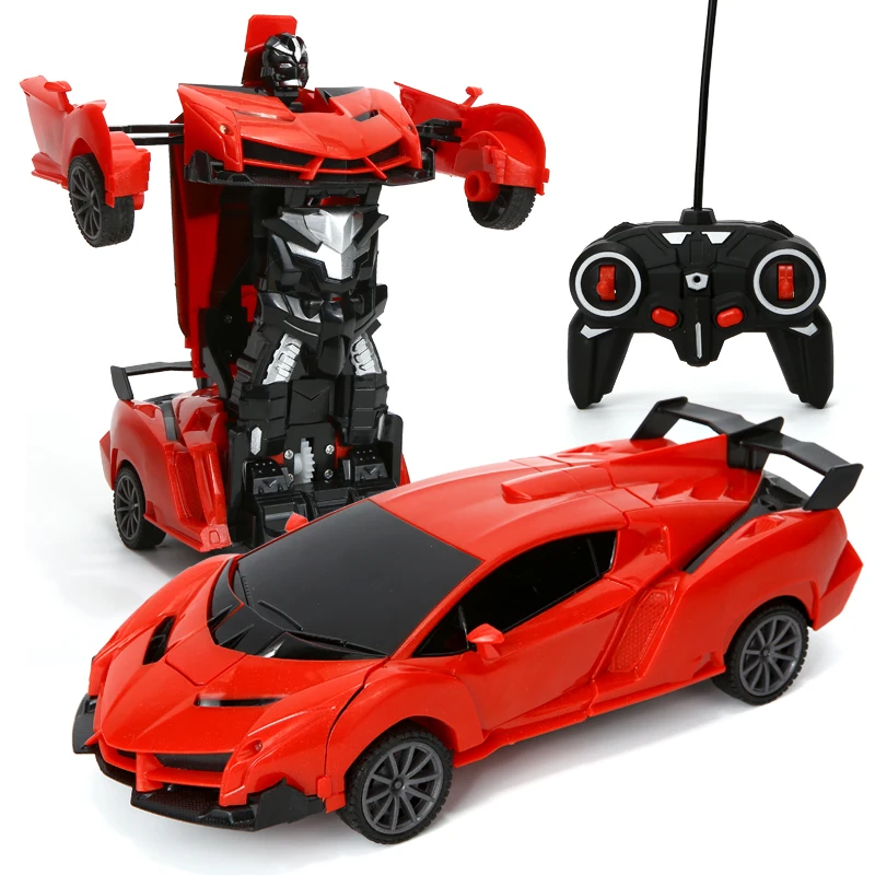 1/18 трансформатор Rc автомобиль 2 в 1 Трансформеры модели роботов Дистанционное