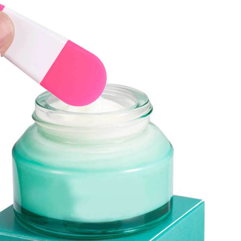 2 шт. палочки для маски лица мини косметический шпатель изогнутая ложка маска