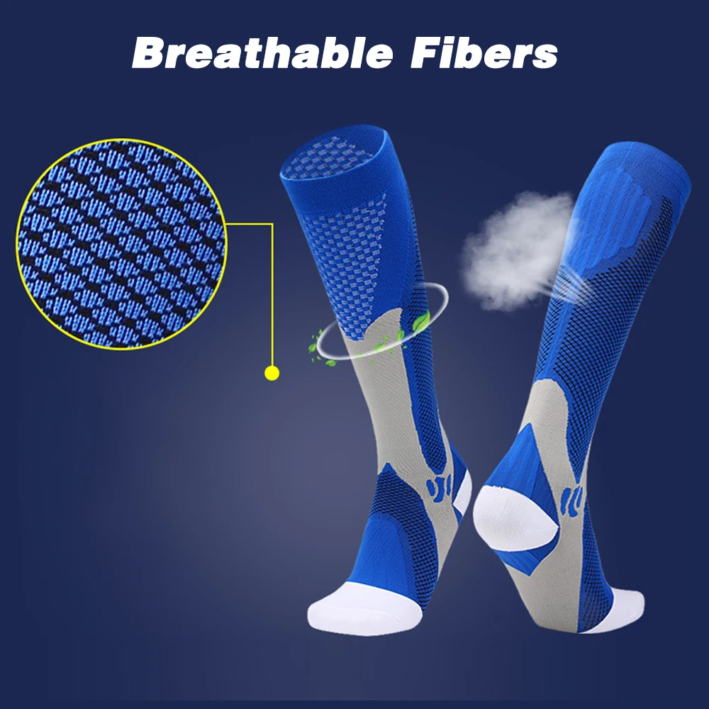 2020 1 пара носков для бега футбольные Дышащие носки верховой езды поддерживающие