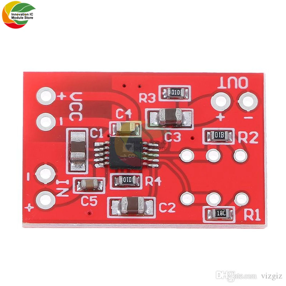 

Ziqqucu DC 3V 5V SSM2167 Microphone Pre AMP Preamplifier Board Low Noise Voltage COMP Compression Mono Preamp Module