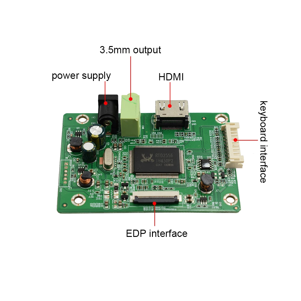 Lusya HDMI EDP lcd контроллер драйвер платы модуль для Raspberry PI 3 1920x1080 сигнал 2 полосы 30