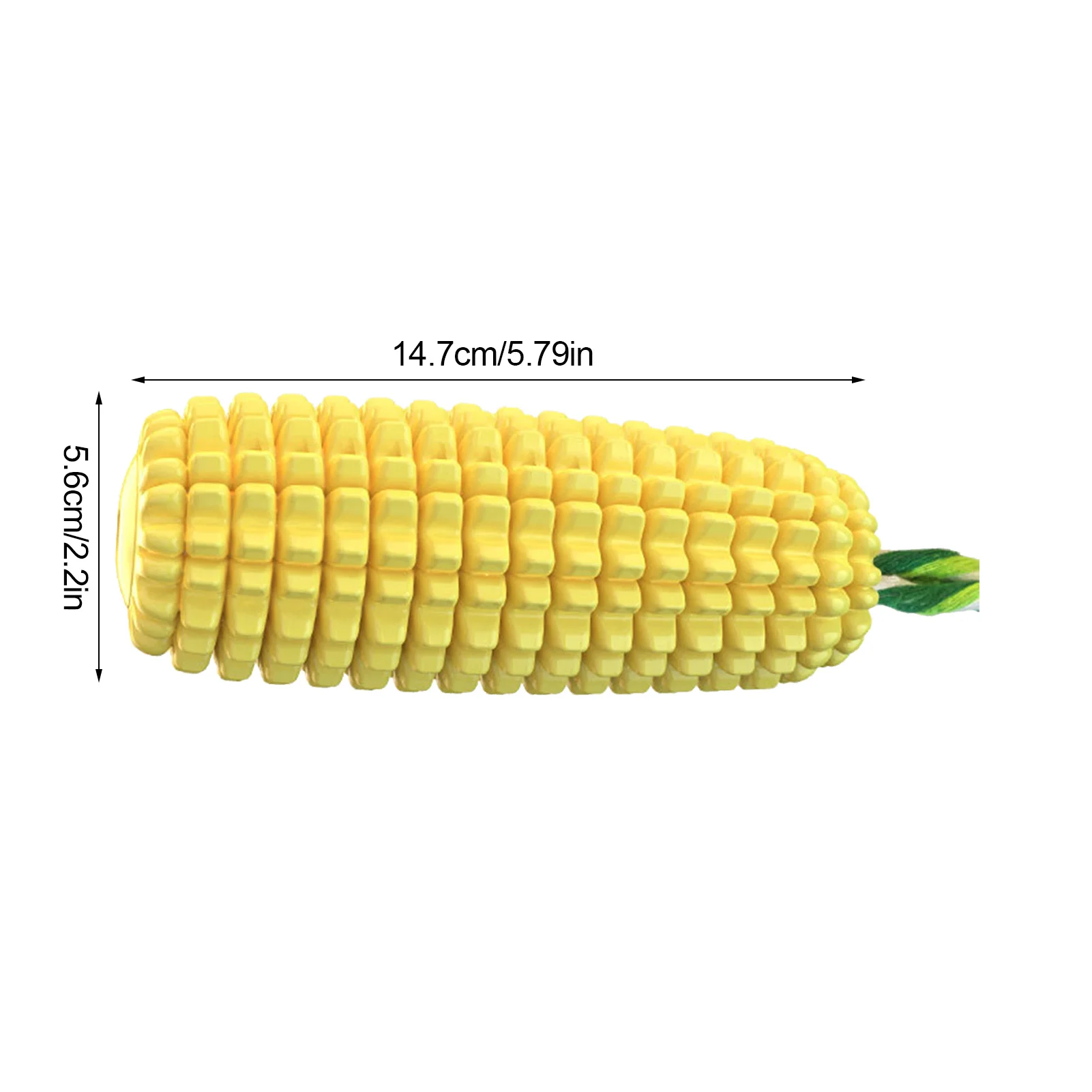 

Chew Toys with Suction Cup Durable Natural Rubber Corn Stick Toy for Teeth Cleaning Squeaky dog toys for Aggressive Chewers