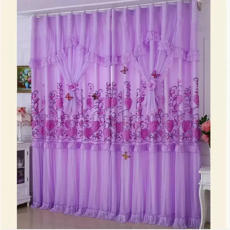 Современные КРУЖЕВНЫЕ ШТОРЫ свадебные занавески модные для спальни гостиной