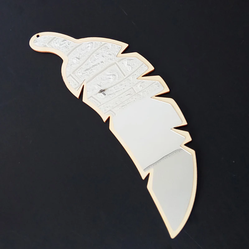 Cute Wooden Acrylic Mirror Wall Sticker Children's Room Playroom Nursery Decor | Дом и сад