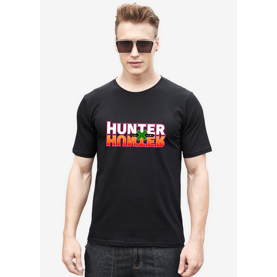 

Hunter X Hunter Tshirt O-Neck T-shirts 100%Cotton Men Short Sleeve Women T Shirt Casual Harajuku Streetwear Clothes