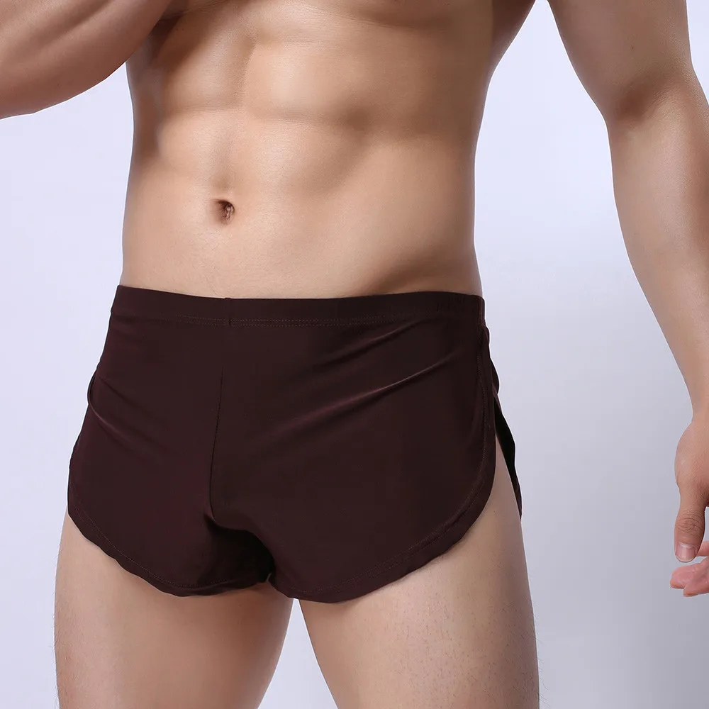 JAYCOSIN мужское нижнее белье Летние Боксеры Шорты Bulge удобные мужские трусы из хлопка мужские однотонные модные Спортивное нижнее белье